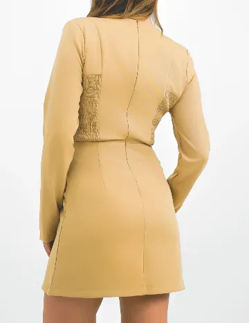 Rochie scurta IN THE STYLE, maro