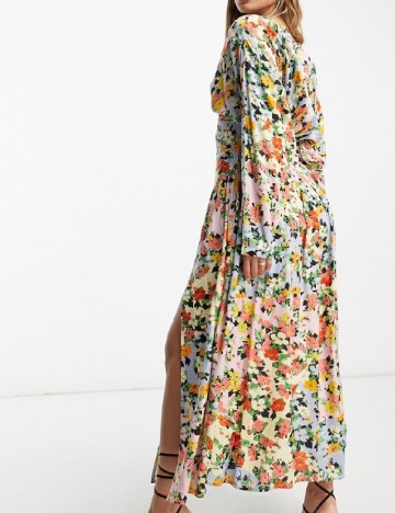 Rochie medie ASOS, floral print