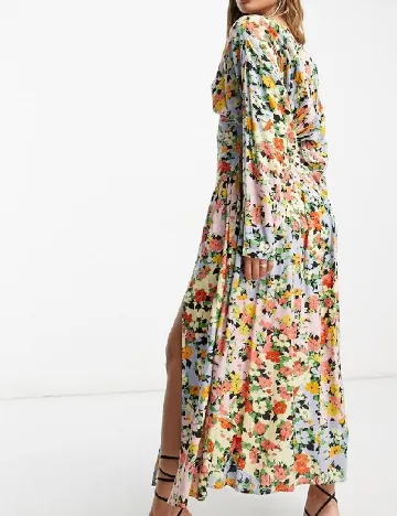 Rochie medie ASOS, floral print Floral print