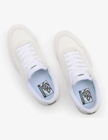 Adidasi Vans, alb/crem Crem