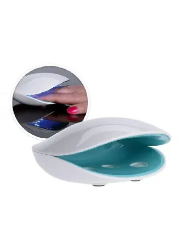 Mini lampa UV Eleganza, alb Alb
