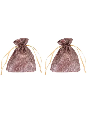 Set saculeti 2 bucati Hobby Flora, roz Roz