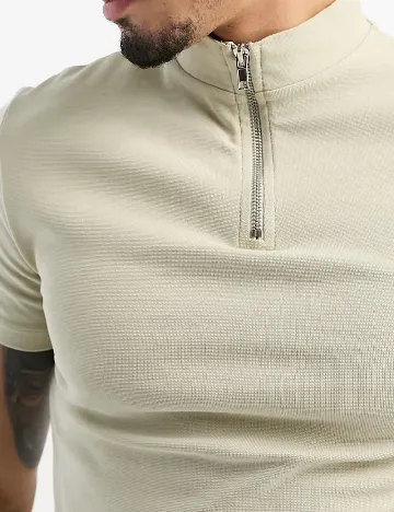 Tricou ASOS, bej Crem