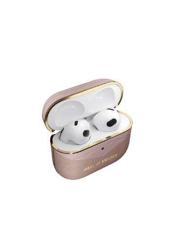 Husa AirPods IDEAL OF SWEDEN, roz pudra inchis