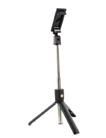 Selfie Stick Bluetooth Maxxter, negru Negru