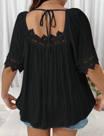 Bluza SHEIN CURVE, negru