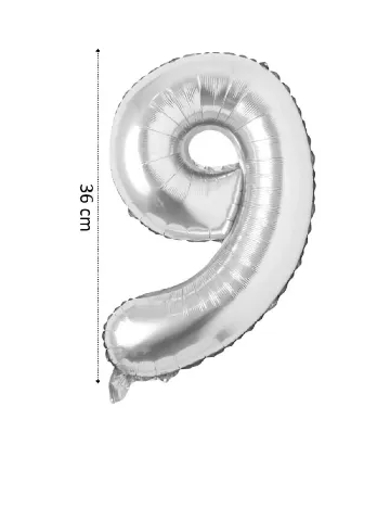 Balon OutletMag, argintiu Gri