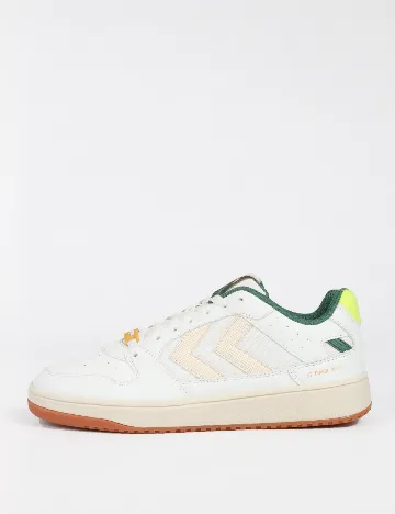 Adidasi Hummel, alb Alb