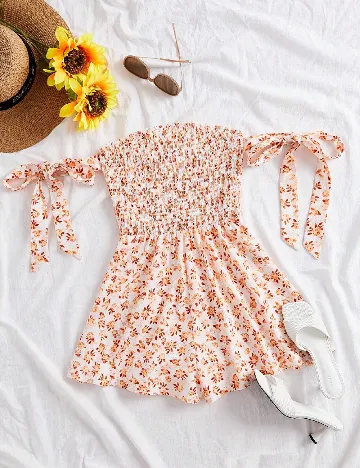 Salopeta SHEIN, floral Floral print
