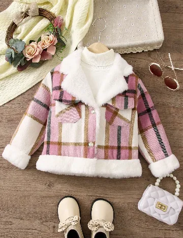 Jacheta Shein Kids, mix culori Mix culori
