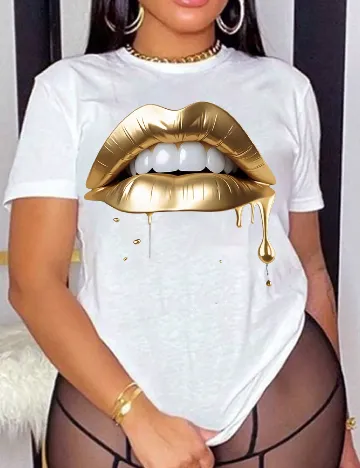 Tricou SHEIN, alb Alb