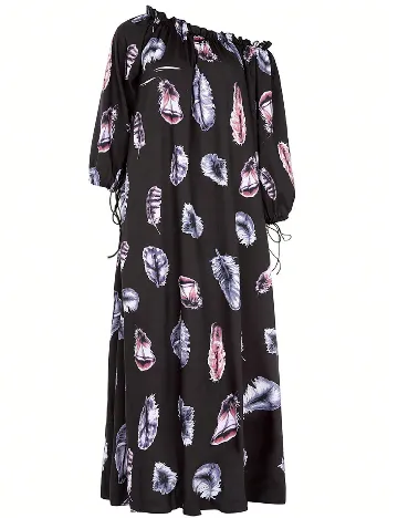 Rochie lunga SHEIN, negru Negru