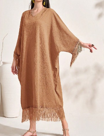 Rochie medie SHEIN, maro