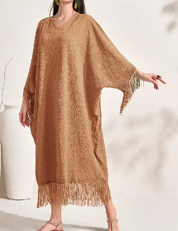 Rochie medie SHEIN, maro Maro