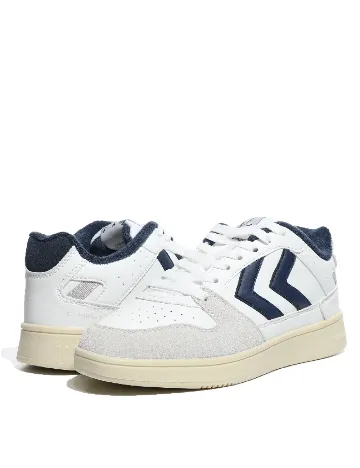 Adidasi Hummel, alb/bleumarin Alb