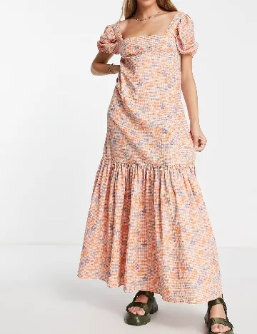 Rochie lunga ASOS, floral print Floral print