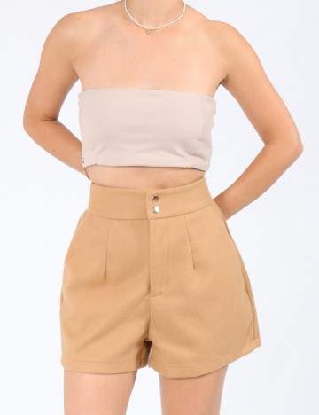 Pantaloni scurti SHEIN, maro