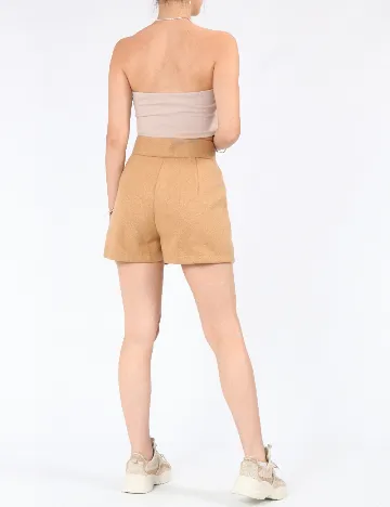Pantaloni scurti SHEIN, maro Maro