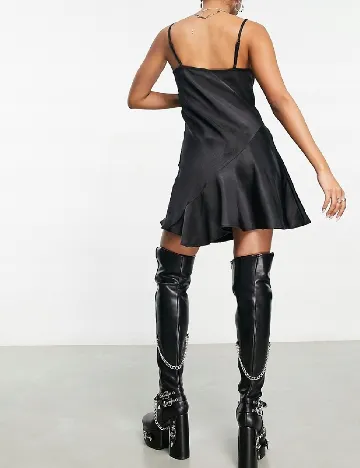 Rochie scurta COLLUSION, negru Negru