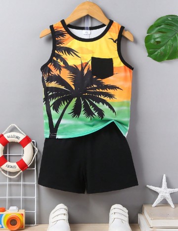 Compleu Shein Kids, mix culori