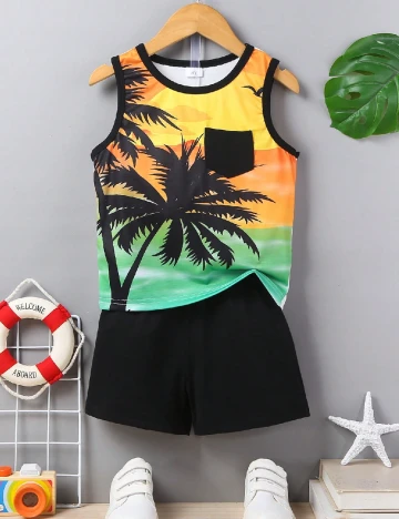 Compleu Shein Kids, mix culori