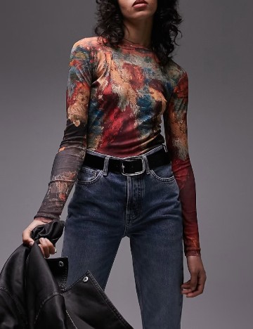 Bluza Top Shop, mix culori