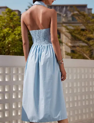Rochie medie SHEIN, albastru