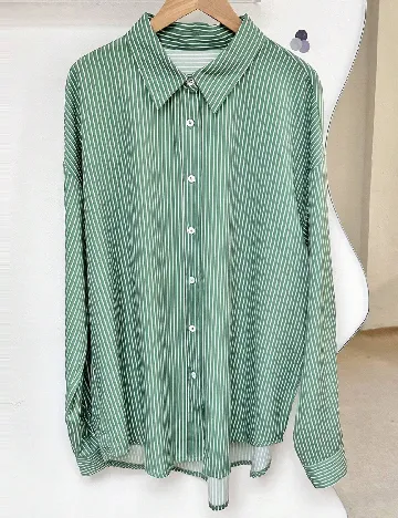 Camasa SHEIN, verde Verde