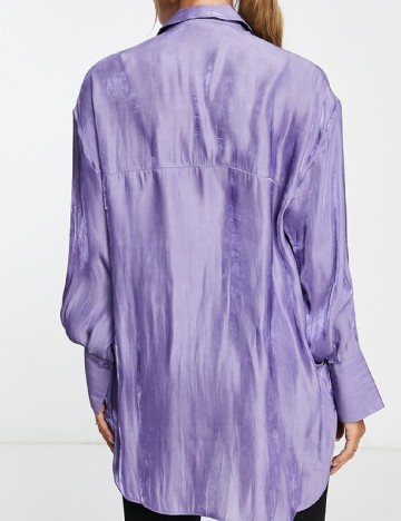 Camasa Oversize ASOS, mov