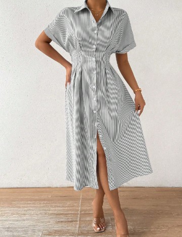 Rochie medie SHEIN, gri