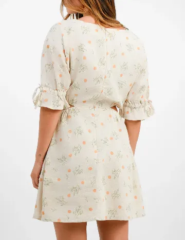 Rochie scurta Native Youth, crem Crem