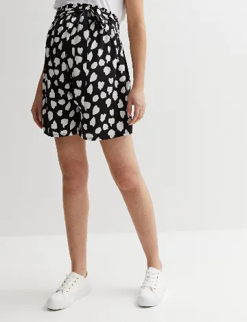 Pantaloni scurti New Look Maternity, negru Negru