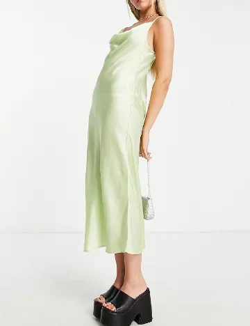 Rochie lunga fire&glory, verde