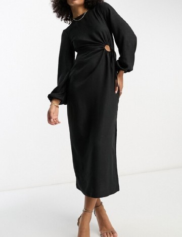 Rochie medie ASOS, negru