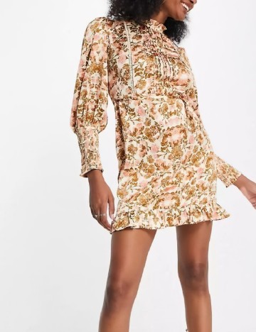 Rochie scurta River Island, floral print