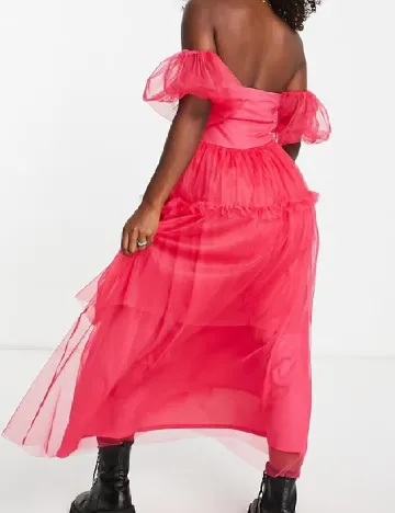 Rochie medie Miss Selfridge, roz Roz