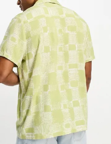 Camasa ASOS, verde Verde