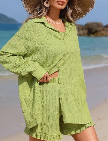 Compleu SHEIN, verde Verde