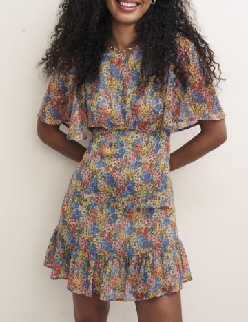 Rochie scurta Nobody s child, floral print