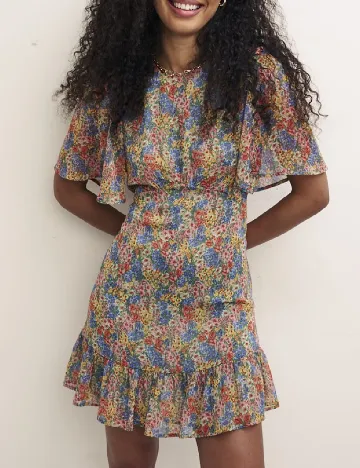 Rochie scurta Nobody s child, floral print