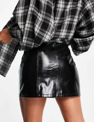 Fusta Top Shop, negru