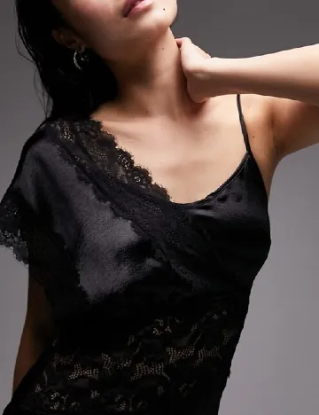 Rochie lunga Top Shop, negru Negru