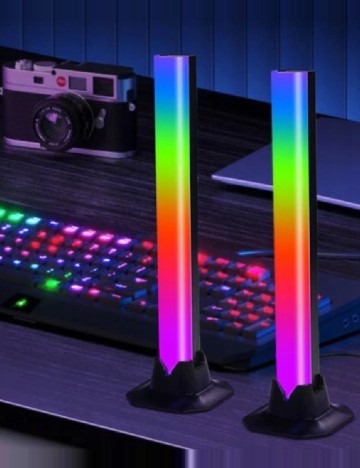 Set bara LED 2 bucati Eurodomest, mix culori