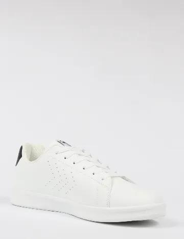 Adidasi Hummel, alb/negru Alb