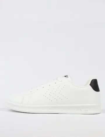 Adidasi Hummel, alb/negru Alb