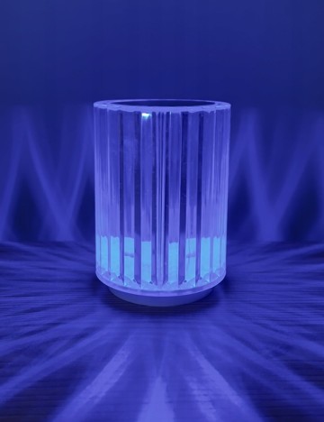 Lampa LED Deluxa, transparent