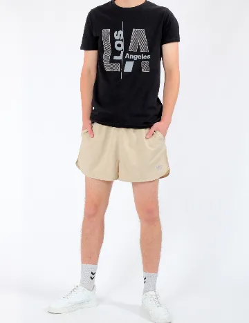 Pantaloni scurti HIIT by ASOS, bej Crem