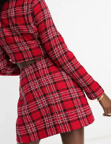 Fusta Miss Selfridge, rosu Rosu