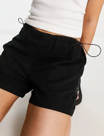 Pantaloni scurti COLLUSION, negru