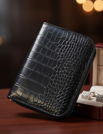 Portofel pentru bijuterii Top Fashion Trading, negru